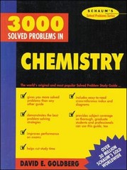 3,000 Solved Problems in Chemistry Paperback David E. Goldberg