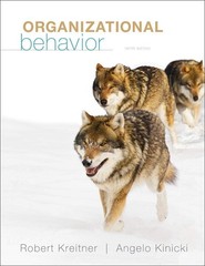 Organizational Behavior Kreitner, Robert|Kinicki, Angelo hardcover Very Good