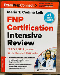 FNP Certification Intensive Review: PLUS 1,200 Practice Questions USA STOCK