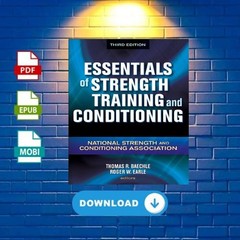 Essentials Of Strength Training And Conditioning by NSCA & Greg Haff usb pdf