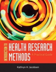 Introduction To Health Research Methods: A Practical Guide – Paperback – GOOD