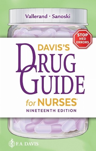 April Hazard Vallerand Cynthia A. Davis’s Drug Guide fo (Paperback) (UK IMPORT)