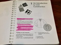 Unit Method of Clothing Construction Seventh Edition Brackelsberg&Marshall VNTG!