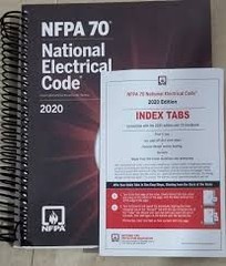NFPA 70 National Electrical Code 2020 Edition Spiral + Index Tab