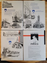 Louisiana Proud 4 Volume Set Illustrated By Andy Smith Some Damage