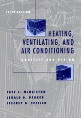Heating, Ventilating, and Air Conditioning : Analysis and Design