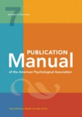 Publication Manual; OFFICIAL 7th Edition of – 143383216X, Association, paperback