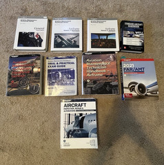 McGraw Hill Aviation Maintenance Technician Series Book Lot General Airframe FAR