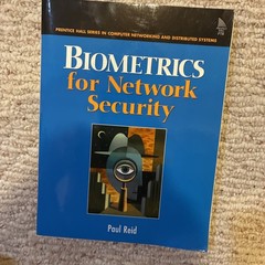 BIOMETRICS FOR NETWORK SECURITY (PRENTICE HALL SERIES IN By Paul Reid