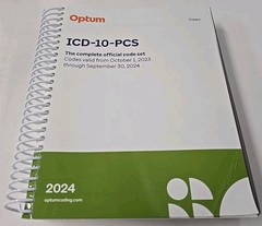 2024 ICD-10-PCS Expert (Spiral) – Spiral-bound, by Optum VERY GOOD