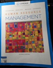 Human Resource Management – Paperback, by Valentine Sean; Meglich