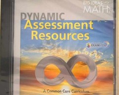 BIG IDEAS MATH: Common Core Dynamic – DVD Audio, by HOLT MCDOUGAL – Very Good