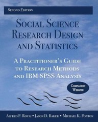 Social Science Research Design and Statistics: A Practitioner’s Guide to Resear