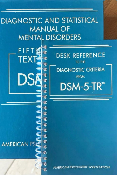 New DSM 5 TR Paperback & Desk Reference Spiralbound Combo Pack