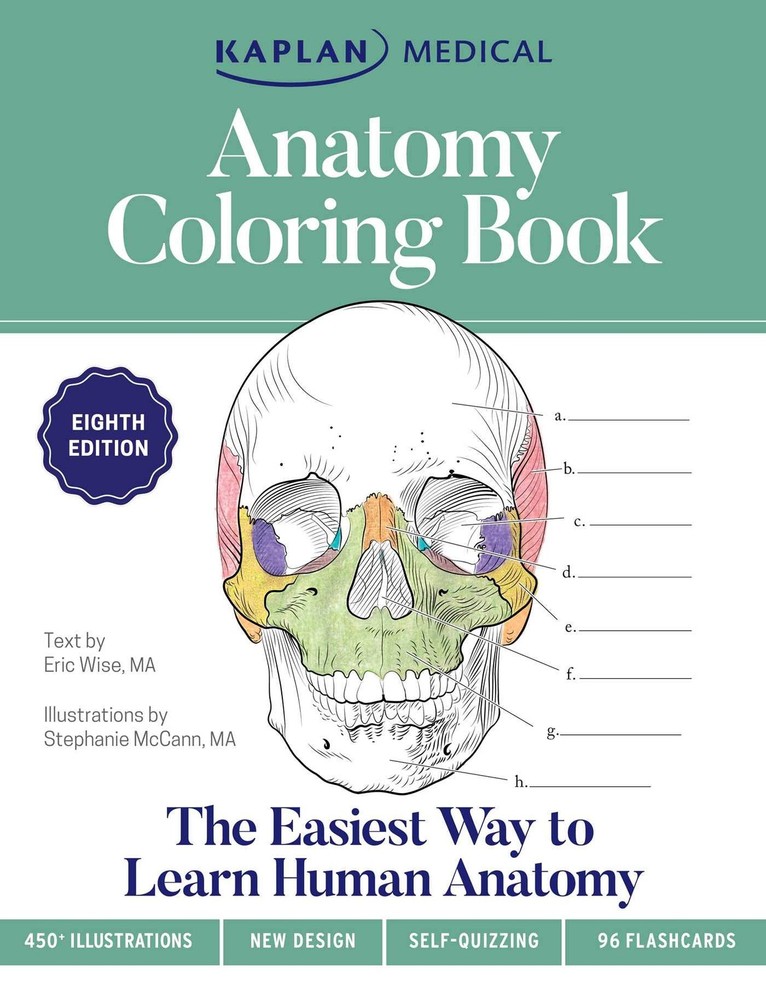 Anatomy Coloring Book with 450+ Realistic Medical Illustrations with Quizzes…