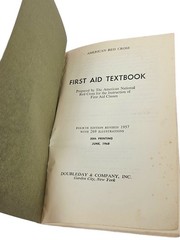 Vintage 1968 First Aid Textbook 4th Edition Revised 269 Illustrations 30th Print