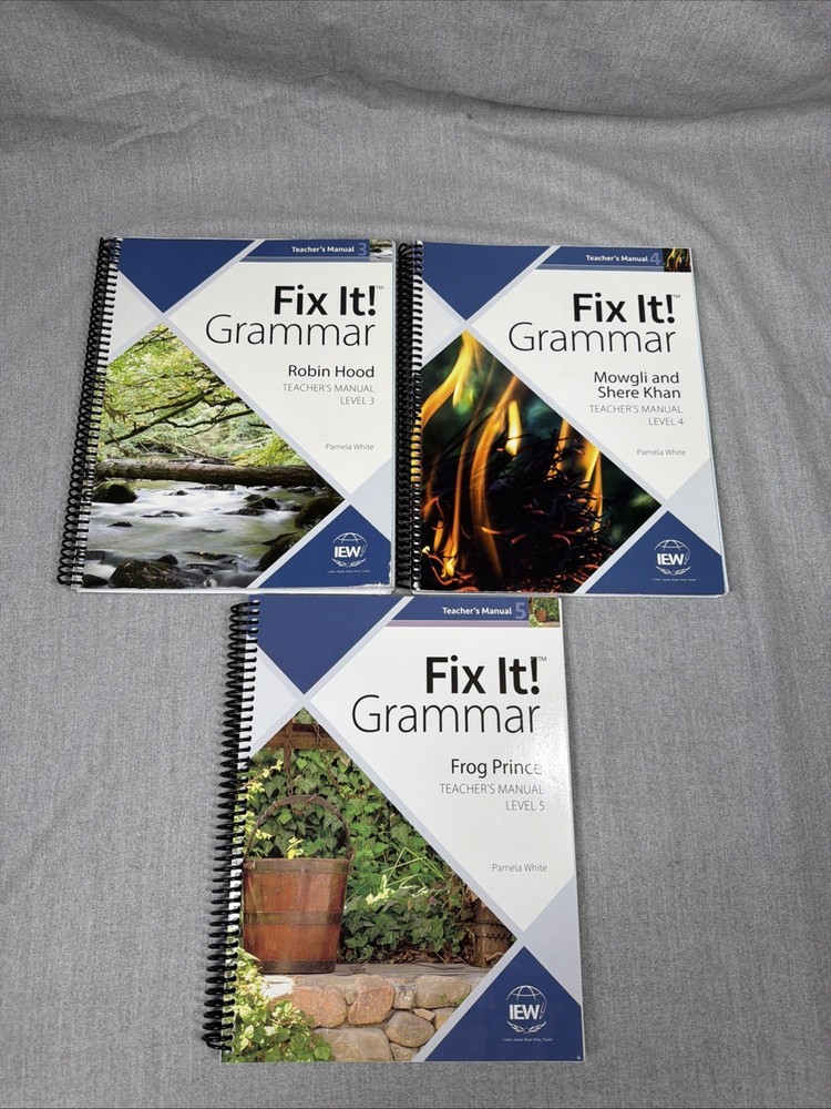 Fix It! Grammar Level 3-5 [Teacher’s Manual] 4th Edition (Lot 3)