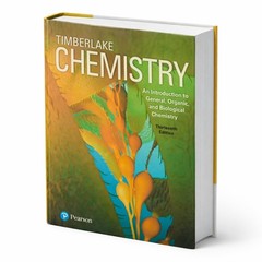 Karen C. Timberlake Chemistry 13th Ed Hardcover Pearson Gen Organic Biological