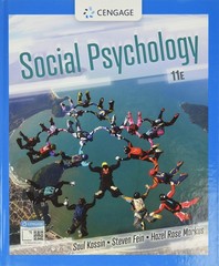 Social Psychology (MindTap Course List) – hardcover Kassin, Saul|Fein, Steve…