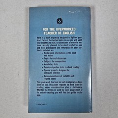 A Teacher’s Guide to Senior High School Literature ~ 1966 STEWART BENEDICT