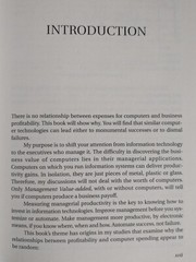 The Business Value of Computers by Paul A. Strassmann, 1990, hardcover