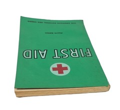 Vintage 1968 First Aid Textbook 4th Edition Revised 269 Illustrations 30th Print