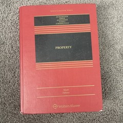 Aspen Casebook Ser.: Property. 9th Ed. By Dukeminier, Krier, Alexander, Schill..
