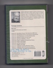 THEORIES OF HUMAN DEVELOPMENT Parts 1 & 2 4-DVD set + Book SEALED Great courses