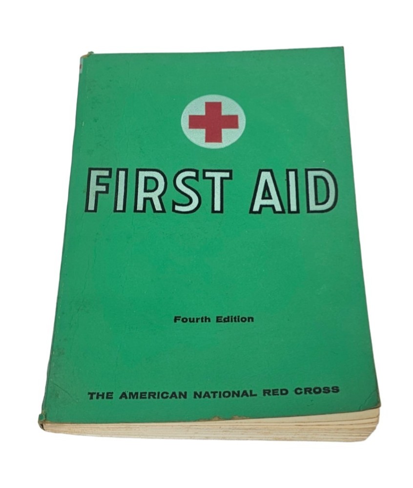 Vintage 1968 First Aid Textbook 4th Edition Revised 269 Illustrations 30th Print