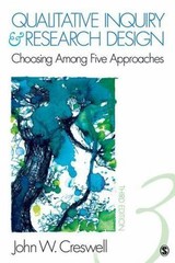 Qualitative Inquiry and Research Design: Cho- 9781412995306, paperback, Creswell