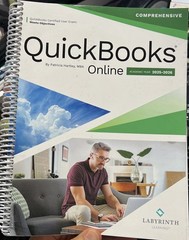 QuickBooks Online: Comprehensive, Academic Year 2025-2026 by Patricia Hartley
