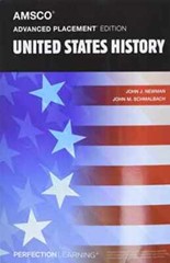 Advanced Placement United States – Paperback, by John J. Newman; – Acceptable n