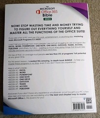 The Microsoft Office 365 Bible 2023 James Holler – 9 Books in 1 Like New