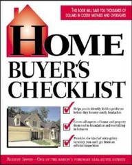 Home Buyer’s Checklist: Everything You Need to Know–but Forget to Ask–B – GOOD