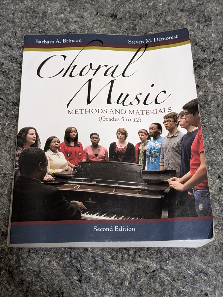 Choral Music Methods and Materials Softcover Second Edition Brinson Demorest