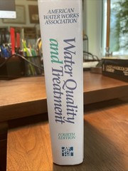 Water Quality & Treatment Handbook – Hardcover – Fourth Edition