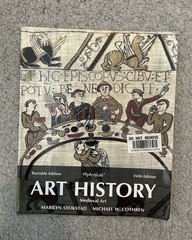 VERY GOOD Art History Medieval Art – Portable Edition, Fifth Edition
