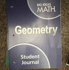 Big Ideas Learning Big Ideas Math Geometry Student Journal English Mathematics