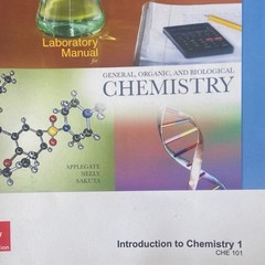 Laboratory Manual for General, Organic, and Biological Chemistry by Applegate,