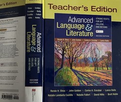 Teacher’s Edition Advanced Language and Literature 2nd Edition [Textbook Binding