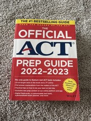 The Official ACT Prep Guide 2022-2023, Book