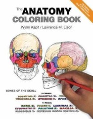 The Anatomy Coloring Book – Paperback, by Wynn Kapit; Lawrence M. Elson – Good o