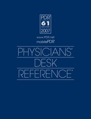 Physicians’ Desk Reference Hospital Edition Library Binding