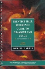 Prentice Hall Reference Guide to Grammar With Exercises Harris, Muriel paperbac