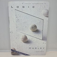Logic by Patrick Hurley Seventh Edition 1999 Unopened CD Hardcover Wadsworth Pub