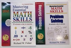Mastering Essential Math Skills Middle School & Problem Solving Grade 4-6 Books