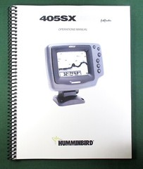 Humminbird 450SX Instruction Manual: 35 Pages & Protective Covers!