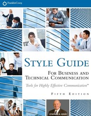 FranklinCovey Style Guide: For Business and Technical Communication – paperb…