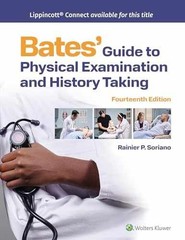 Bates’ Guide To Physical – Hardcover, by Soriano MD Rainier – Very Good
