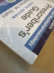 Prescriber’s Guide : Stahl’s Essential Psychopharmacology by Stephen M. Stahl…